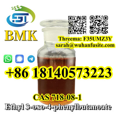BMK CAS 718-08-1 Ethyl 3-oxo-4-phenylbutanoate C12H14O3 With Safe and Fast deliv