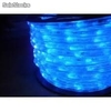 Bobinas Rollos LED de Color AZUL + Mando con 8 Efectos de Luces Distintos.