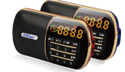 bocina portatil MP3 USD TF FM radio bateria recargable Q30