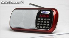 bocina portatil MP3 USD TF FM radio bateria recargable Q9