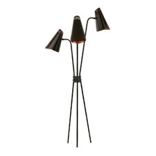 Bodenlampe GILL Schwarz 45x45x180cm