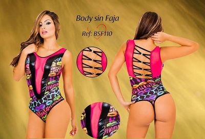 Body ou cinta Redutora Colombiana com Diferentes Cores e Modelos