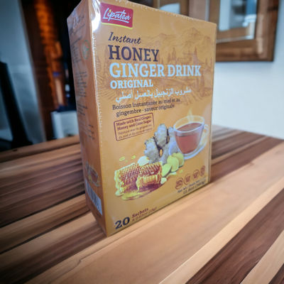 Boisson instantané de gingembre avec miel 20 Sachets - Photo 5