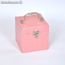 Boîte à bijoux Kélia rose