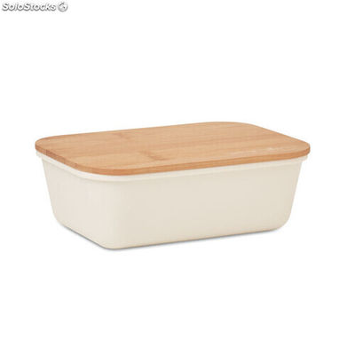 Boîte à lunch couvercle bambou beige MIMO6240-13