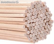 Boîte de 5000 bâtons en bois 400 x 5 x 5 mm (rondes)
