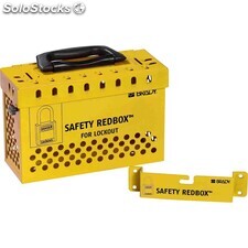 Boîte de consignation de groupe Safety Redbox — Jaune