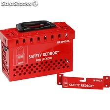 Boîte de consignation de groupe Safety Redbox — Rouge