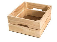 Boîte en bois carrée de basket-ball