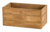 Boîte rectangulaire en bois vieilli moyen