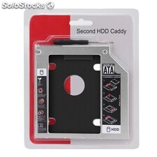 Boitier 2.5&quot; hdd caddy, sata to sata hard drive , 12.7MM CD/DVD-rom