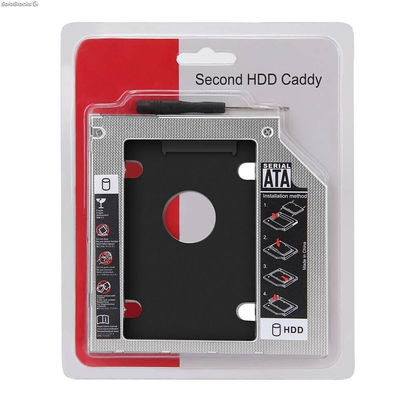 Boitier 2.5&quot; hdd caddy, sata to sata hard drive , 12.7MM CD/DVD-rom