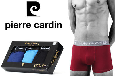 Bokserki 3pack Pierre Cardin w pudełku prezentowym