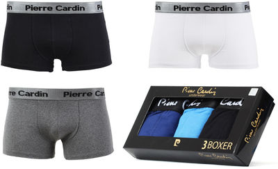 Bokserki 3pack Pierre Cardin w pudełku prezentowym - Zdjęcie 2