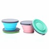 bol en silicone pliable, bol en voyage pliable, bol en portable pliable type1