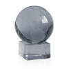 Bola de cristal con forma de platena tierra para escritorio