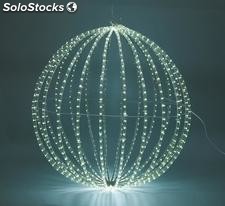 Bola de tubo de led blanco calido 70 cm, 792 led