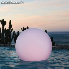 Bola led, esfera, luminosa, 80cm, RGB, recargable