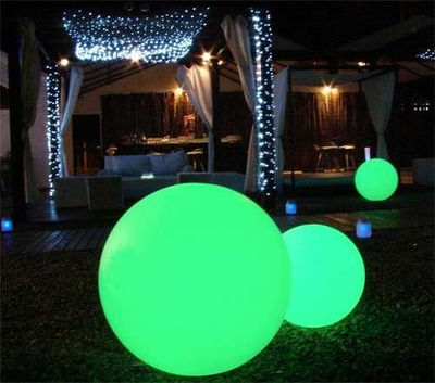 Bola led, esfera, luminosa, 80cm, RGB, recargable - Foto 3