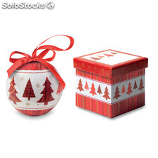 Bola navideña en caja multicolour MICX1437-99