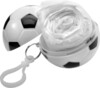 Bola pelota fútbol con mosquetón y poncho PE 120x90 cm