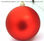 Bola plástica barata de alta calidad de la decoración de la Navidad - 1