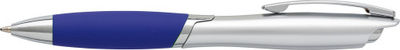 Bolígrafo ABS plateado con clip metálico - Foto 2