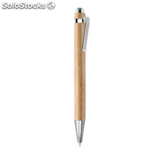 Bolígrafo automático de bambú madera MIMO7318-40