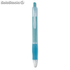 Bolígrafo azul claro transparente MIKC6217-52