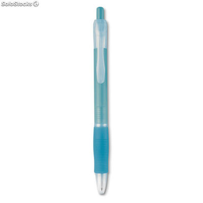 Bolígrafo azul claro transparente MIKC6217-52