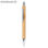 Bolígrafo bambú pampa blanco ROHW8019S101 - 1