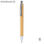 Bolígrafo bambú tucuma crudo ROHW8018S129 - 1