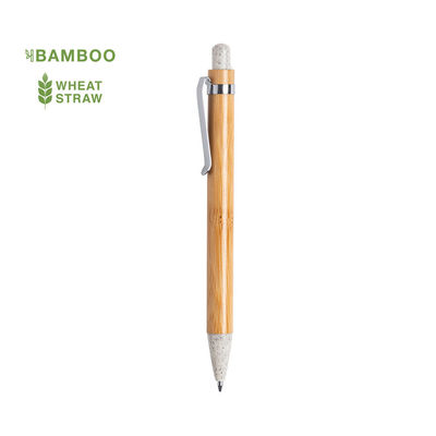 Bolígrafo bambú y caña de trigo - Foto 2