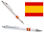 Bolígrafo bandera de España - 1