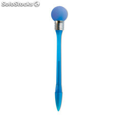 Bolígrafo con bombilla azul MIKC6777-04