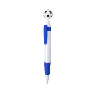 Bolígrafo con detalle en forma de futbol