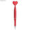 Bolígrafo con forma de corazón - 1