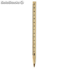 Bolígrafo con regla madera MIMO8200-40