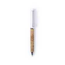 Bolígrafo corcho natural y metal