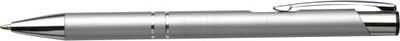 Bolígrafo de aluminio lacado con pulsador