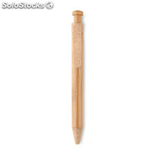 Bolígrafo de bambú naranja MIMO9481-10