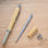 Boligrafo de bambú prensado en forma de calabaza - Foto 3