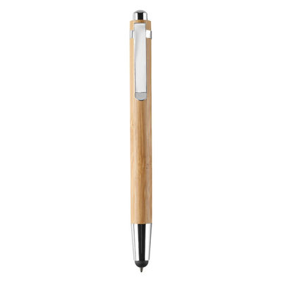 Bolígrafo de bambú punta suave MO8052-40
