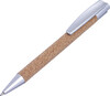 Bolígrafo de corcho con detalles en color abs