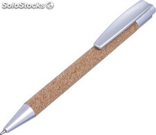 Bolígrafo de corcho con detalles en color abs