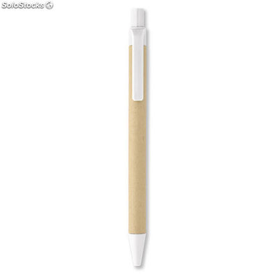Bolígrafo de papel/maiz blanco MIIT3780-06