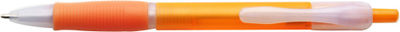 Bolígrafo de plástico con pulsador y antideslizante