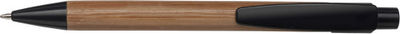 Bolígrafo en caña bambú con detalles en color - Foto 4