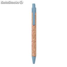 Bolígrafo en corcho azul MIMO9480-04