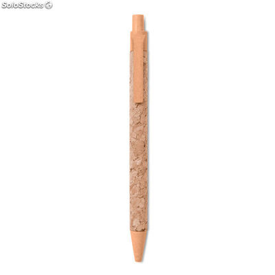 Bolígrafo en corcho naranja MIMO9480-10